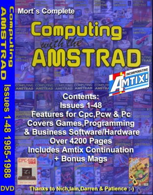 Computing with the Amstrad DVD Cover