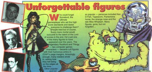 Unforgettable figures
