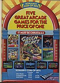 View advert for Green Beret, Hyper Sports, Mikie and 2 more - issue 21 page 75
