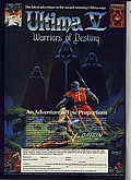 View advert for Ultima III: Exodus, Ultima IV and Ultima V: Warriors Of Destiny - issue 33 page 186