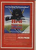 View advert for Red Storm Rising - issue 43 page 58