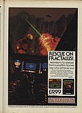 View advert for Rescue On Fractalus - issue 5 page 73