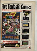View advert for Airwolf, Cauldron, Chuckie Egg 2 and 2 more - issue 9 page 149